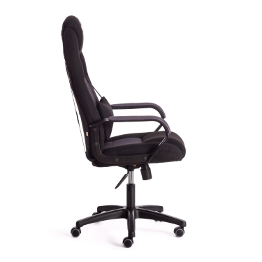Кресло игровое Tetchair DRIVER 22 ткань, черный/серый, 2603/TW-12