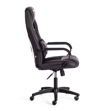 Кресло игровое Tetchair DRIVER 22 кож/зам/ткань, черный/черный , 36-6/TW-11
