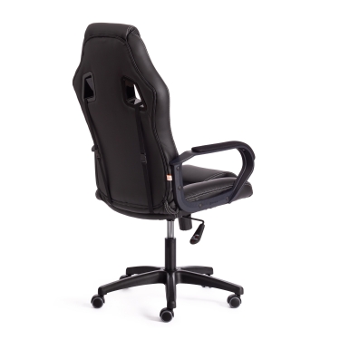 Кресло игровое Tetchair DRIVER 22 кож/зам/ткань, черный/черный , 36-6/TW-11