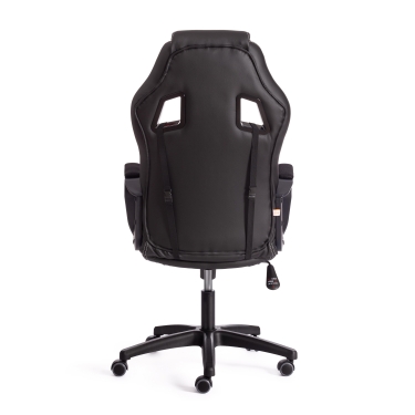 Кресло игровое Tetchair DRIVER 22 кож/зам/ткань, черный/черный , 36-6/TW-11