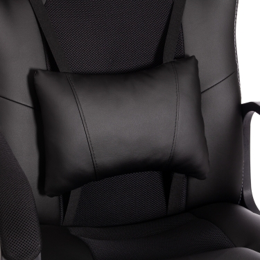 Кресло игровое Tetchair DRIVER 22 кож/зам/ткань, черный/черный , 36-6/TW-11