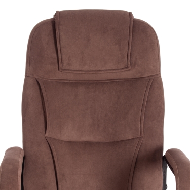 Кресло Tetchair BERGAMO 22 флок , коричневый, 6