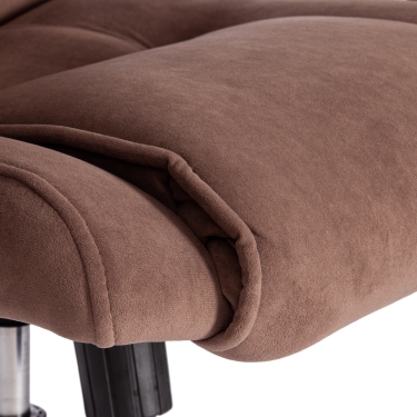 Кресло Tetchair BERGAMO 22 флок , коричневый, 6