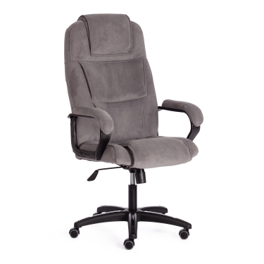 Кресло Tetchair BERGAMO 22 флок , серый, 29