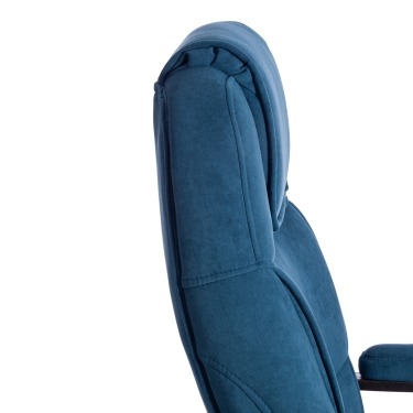 Кресло Tetchair BERGAMO 22 флок , синий, 32