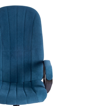 Кресло Tetchair СН888 LT 22 флок , синий, 32