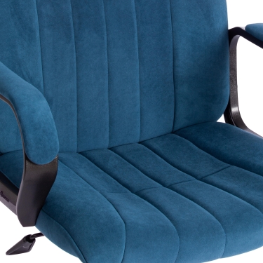 Кресло Tetchair СН888 LT 22 флок , синий, 32