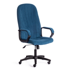 Кресло Tetchair СН888 LT 22 флок , синий, 32