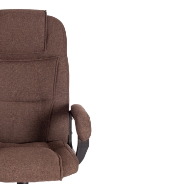 Кресло Tetchair BERGAMO 22 ткань, коричневый, 3М7-147