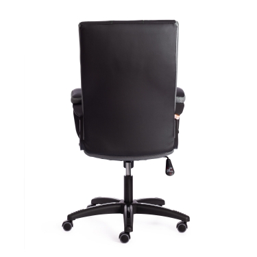 Кресло Tetchair TRENDY 22 кож/зам/ткань, черный/серый, 36-6/12