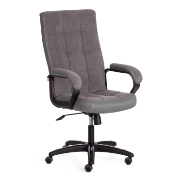 Кресло Tetchair TRENDY 22 флок/ткань, серый, 29/TW-12