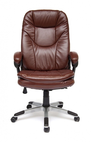 Кресло руководителя COMFORT коричневый, 2 TONE