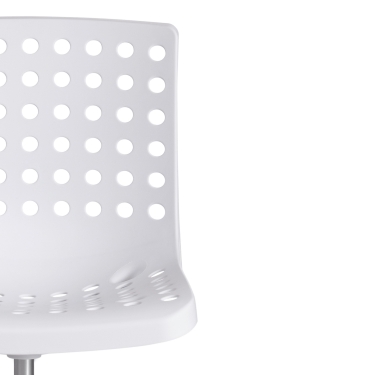 Офисное кресло Tetchair SKALBERG OFFICE mod. C-084-B металл/пластик, 46 х 59 х 75-90 см, White белый