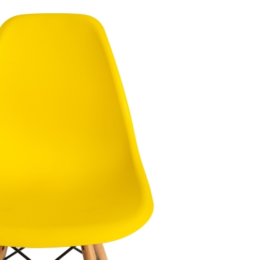 Стул Tetchair CINDY EAMES mod. 001 Желтый/yellow