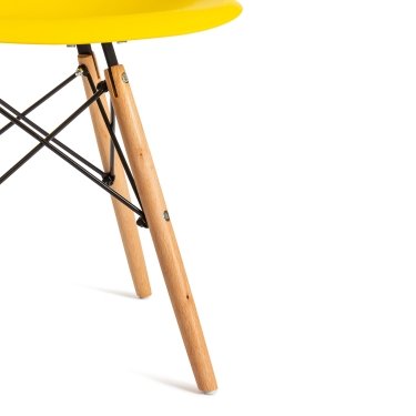 Стул Tetchair CINDY EAMES mod. 001 Желтый/yellow