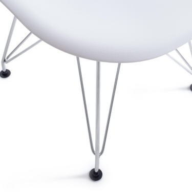Стул Tetchair CINDY IRON CHAIR EAMES mod. 002 Белый