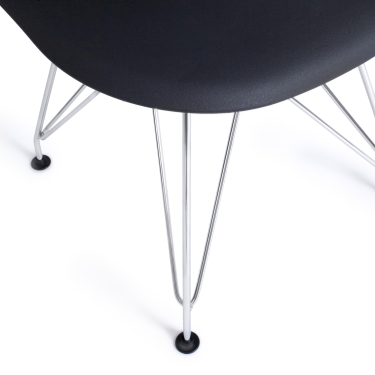 Стул CINDY IRON CHAIR EAMES mod. 002 Черный