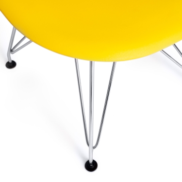 Стул Tetchair CINDY IRON CHAIR EAMES mod. 002 Желтый
