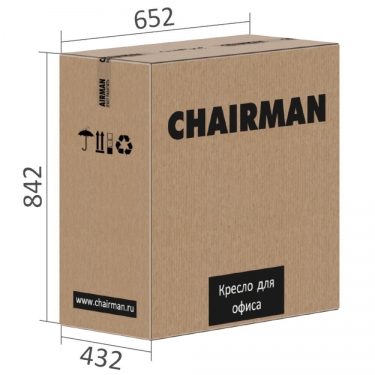 Кресло руководителя CHAIRMAN 505 HOME NEW Черный*