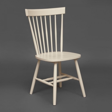 Стул PARKER mod. 5006A дерево гевея ivory white слоновая кость