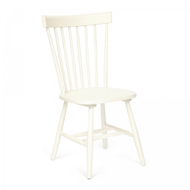 Стул PARKER mod. 5006A дерево гевея ivory white слоновая кость