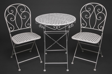 Стол Tetchair Secret De Maison Patio стальной сплав, 60Dх70см, butter white