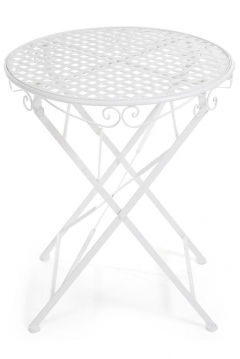 Стол Tetchair Secret De Maison Patio стальной сплав, 60Dх70см, butter white