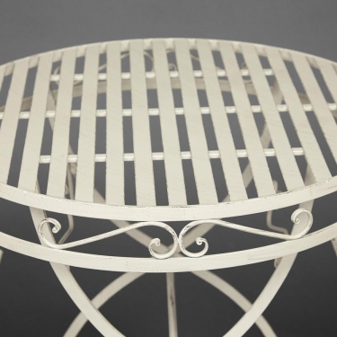 Комплект Tetchair стол + 2 стула Secret de Maison PALLADIO mod. PL08-8668/8669 белый антик antique white