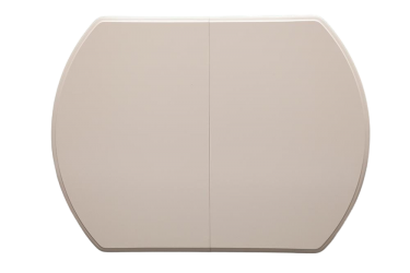 Стол раскладной Tetchair Modena MD-T4EX, Дерево гевея / мдф Ivory White (слоновая кость)