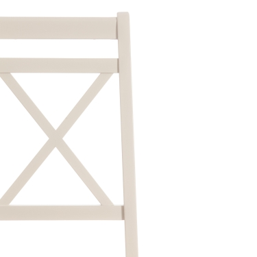 Стул Tetchair Picasso PC-SC Дерево гевея Ivory White (слоновая кость) / Ткань клетка мелкая