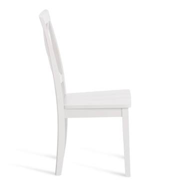 Стул Tetchair Golfi Гольфи, Дерево гевея / Мдф,  Pure White