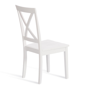 Стул Tetchair Golfi Гольфи, Дерево гевея / Мдф,  Pure White