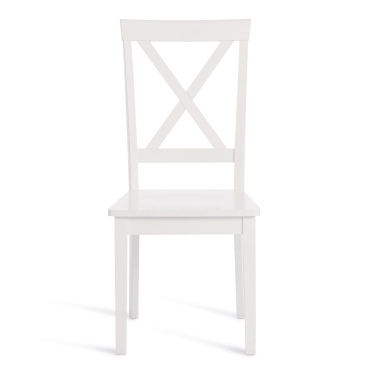 Стул Tetchair Golfi Гольфи, Дерево гевея / Мдф,  Pure White