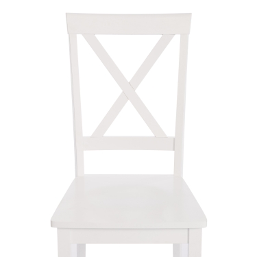 Стул Tetchair Golfi Гольфи, Дерево гевея / Мдф,  Pure White