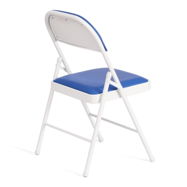 Стул складной Tetchair FOLDER mod. 3022G, blue (синий) / white (белый)