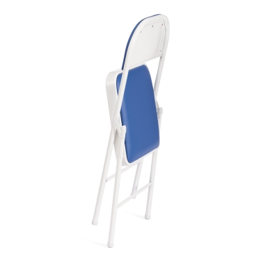 Стул складной Tetchair FOLDER mod. 3022G, blue (синий) / white (белый)