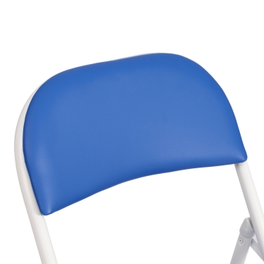 Стул складной Tetchair FOLDER mod. 3022G, blue (синий) / white (белый)