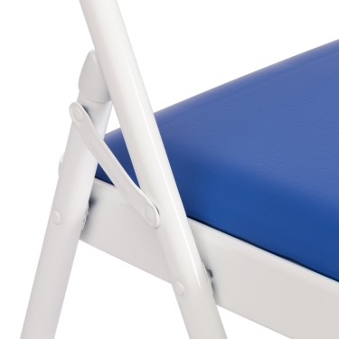 Стул складной Tetchair FOLDER mod. 3022G, blue (синий) / white (белый)