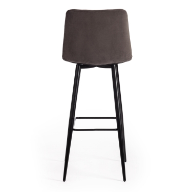 Стул Tetchair барный CHILLY mod.7095б ткань/металл, коричневый barkhat 12