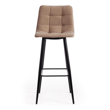 Стул барный Tetchair CHILLY mod.7095б ткань/металл, бежевый barkhat 5