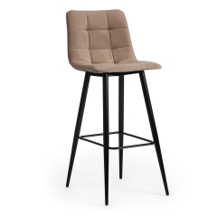 Стул барный Tetchair CHILLY mod.7095б ткань/металл, бежевый barkhat 5