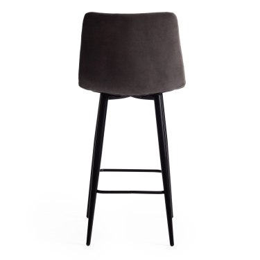 Стул полубарный Tetchair CHILLY mod. 7095пб ткань/металл, темно-серый barkhat 14