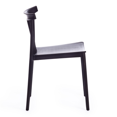 Стул FERMA mod. 707 пластик, 50 х 51 х 76 см, Black черный