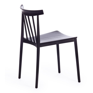 Стул FERMA mod. 707 пластик, 50 х 51 х 76 см, Black черный