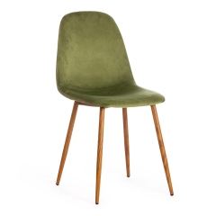 Стул Tetchair BREEZE mod. 4724 велюр / металл, Green зеленый HLR54 / натуральный