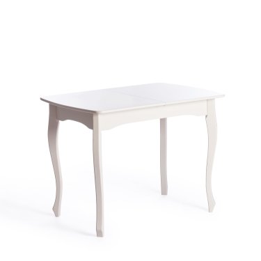 Стол Tetchair CATERINA PROVENCE бук, мдф, 100+30x70x75 см, Ivory white