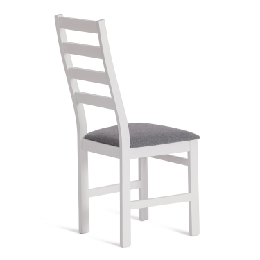 Стул Tetchair SWEDEN Многослойный березовый шпон white/велюр темно-серый