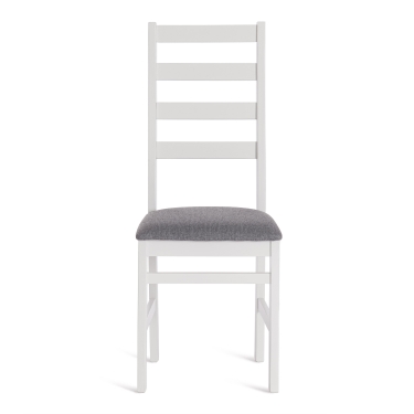 Стул Tetchair SWEDEN Многослойный березовый шпон white/велюр темно-серый