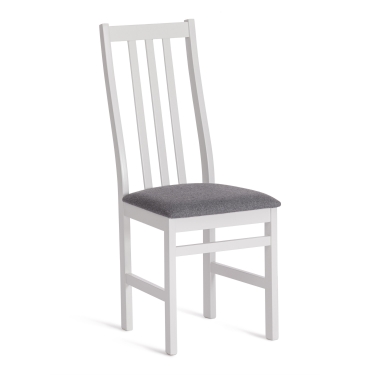 Стул Tetchair SWEDEN Многослойный березовый шпон white/велюр темно-серый