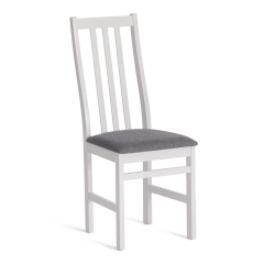 Стул Tetchair SWEDEN Многослойный березовый шпон white/велюр темно-серый